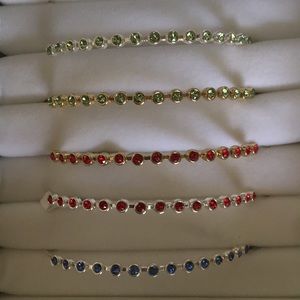 Jayden Star Open End Swarovski Cystal Bangle NWT